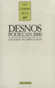 Couverture Robert Desnos pour l'an 2000 (Collectif(s) Collectif(s),Robert Desnos)