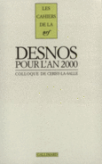 Couverture Robert Desnos pour l'an 2000 (,Robert Desnos)