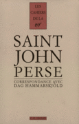 Couverture Correspondance (, Saint-John Perse)