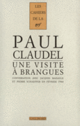 Couverture Une visite à Brangues (,Jacques Madaule,Pierre Schaeffer)