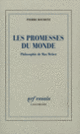 Couverture Les Promesses du monde (Pierre Bouretz)