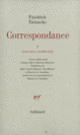 Couverture Correspondance (Friedrich Nietzsche)