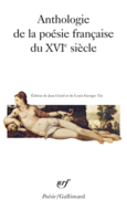 Couverture Anthologie de la poésie française du XVI<sup>e</sup> siècle (,Collectif(s) Collectif(s))