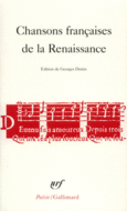Couverture Chansons françaises de la Renaissance (,Collectif(s) Collectif(s))