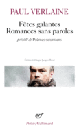 Couverture Fêtes galantes / Romances sans paroles / Poèmes saturniens ()