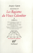 Couverture Les Registres du Vieux Colombier ()