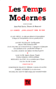 Couverture Les Temps Modernes ()