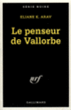 Couverture Le penseur de Vallorbe (Éliane K. Arav)