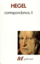 Couverture Correspondance (G.W.F. Hegel)