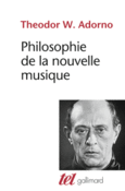 Couverture Philosophie de la nouvelle musique ()