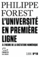 Couverture L’Université en première ligne (Philippe Forest)