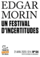 Couverture Un festival d’incertitudes (Edgar Morin)