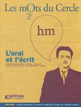 L’oral et l’écrit