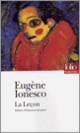 Ionesco, La leçon