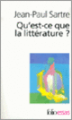 Sartre, Qu'est-ce que la littérature