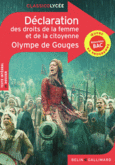 Couverture Déclaration des droits de la femme et de la citoyenne ()