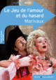 Couverture Le Jeu de l'amour et du hasard ( Marivaux)