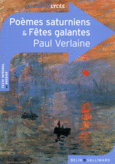 Couverture Poèmes saturniens – Fêtes galantes ()