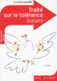 Couverture Traité sur la tolérance à l'occasion de la mort de Jean Calas ()