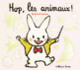 Couverture Hop, les animaux! (Satoshi Kitamura)