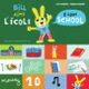 Couverture Bill aime l'école / I love school (Pierrick Bisinski,Alex Sanders)