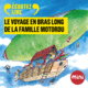Couverture Le voyage en bras long de la famille Motordu ()