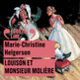 Couverture Louison et Monsieur Molière (Marie-Christine Helgerson)