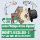Couverture Enquête au collège –  P. P. Cul-Vert détective privé (Jean-Philippe Arrou-Vignod)