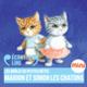 Couverture Marion et Simon les chatons (Antoon Krings)