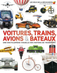 Couverture Voitures, trains, avions et bateaux