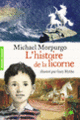 Couverture L'histoire de la licorne (Michael Morpurgo)