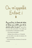 Couverture On m'appelle Enfant i ()