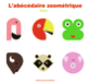 Couverture L'abécédaire zoométrique ( Néjib)