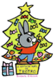 Couverture Le sapin de Noël de Trotro (Bénédicte Guettier)