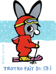 Couverture Trotro fait du ski ()
