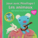 Couverture Pénélope joue avec les animaux (Anne Gutman,Georg Hallensleben)