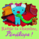 Couverture Range ta chambre, Pénélope! (Anne Gutman,Georg Hallensleben)