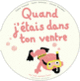 Couverture Quand j'étais dans ton ventre (Sophie Furlaud,Samir Senoussi)