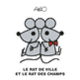 Couverture Le rat de ville et le rat des champs ( Attilio)