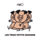 Couverture Les trois petits cochons ( Attilio)
