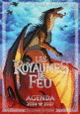 Couverture Agenda Officiel Les Royaumes de Feu 2026-2027 (Tui T. Sutherland)