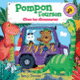Couverture Pompon l'ourson chez les dinosaures (Benji Davies)