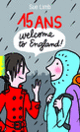Couverture 15 ans, Welcome to England! (Sue Limb)
