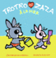 Couverture Trotro et Zaza à la mer (Bénédicte Guettier)