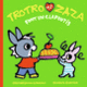 Couverture Trotro et Zaza font un clafoutis (Bénédicte Guettier)