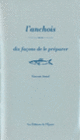 Couverture L' Anchois, dix façons de le préparer (Vincent Amiel)