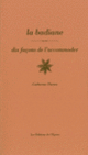 Couverture La Badiane, dix façons de la préparer (Catherine Thenes)