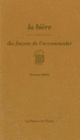 Couverture La bière, dix façons de l'accommoder (Katsumi Ishida)