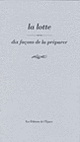 Couverture La Lotte, dix façons de la préparer (Yves Chamont)