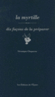 Couverture La myrtille, dix façons de la préparer (Véronique Chapacou)